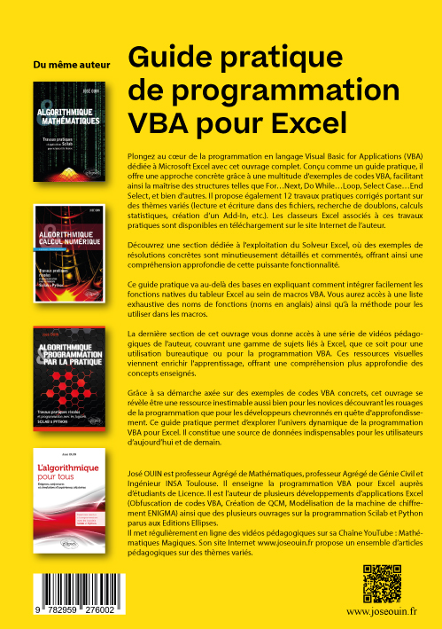 Guide pratique de programmation VBA pour Excel